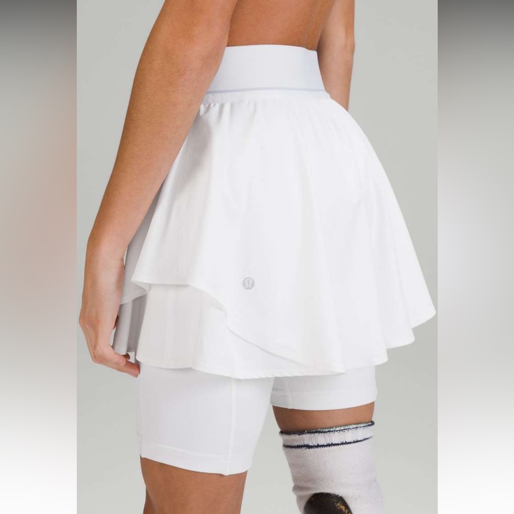 Lululemon Court Rival High-Rise Skirt Skort Extended Liner